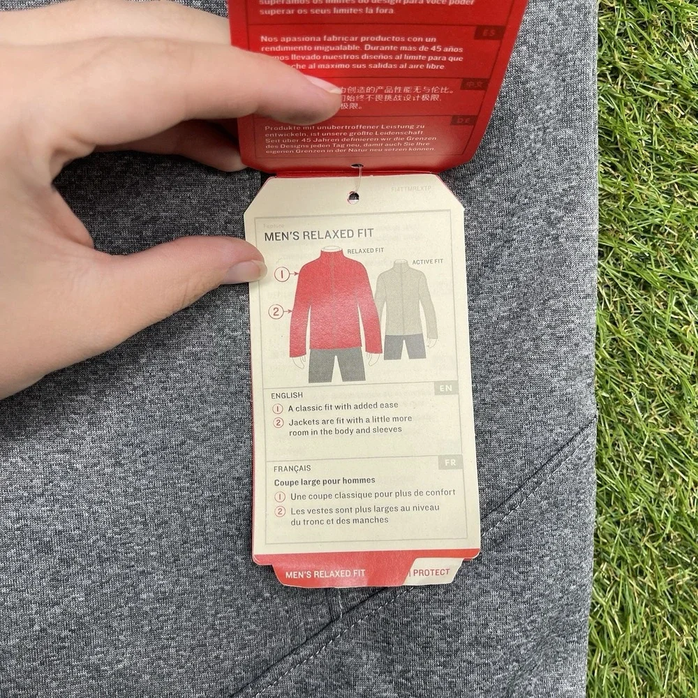 The North Face Apex Canyonwall Vest Mens Small Gray Zip Up Eco Softshell NEW
